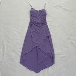 Light purple prom dress
